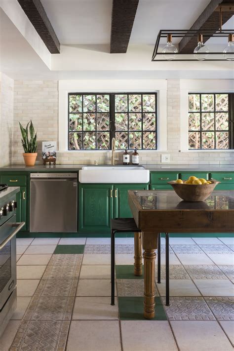 1940s tudor revival kitchen.